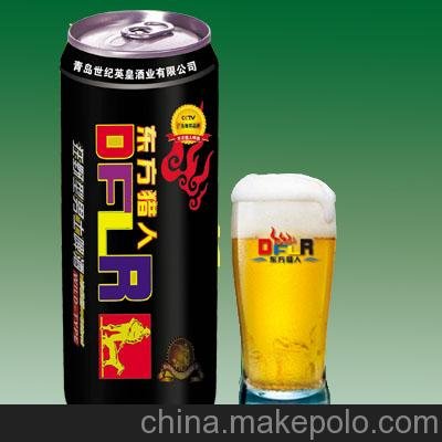 供應東方獵人500ml易拉罐啤酒圖片