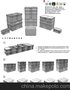 成都物流周转箱，可堆式塑料周转箱，郫县可堆周转箱价格