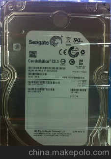 希捷(Seagate)  ST4000NM0033  720O轉 128M SATA3 企業級硬盤