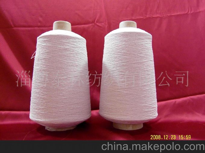供應(yīng)氨綸絲包覆紗線、乳膠絲包覆彈力紗線、防靜電紗線圖片
