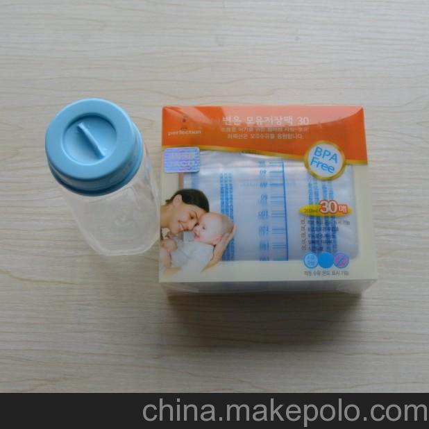 供應 韓國JACO母乳保鮮袋 母乳儲存袋 儲奶袋 200ml*30片
