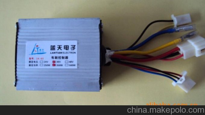 供應電動(dòng)車(chē)48V500W有刷控制器，質(zhì)量穩定圖片
