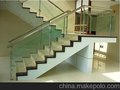 上海珍源金属不锈钢玻璃楼梯扶手 栏杆精品制作