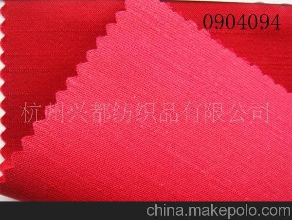 供應(yīng)興都紡織0904094供應(yīng)竹節(jié)人絲棉彈力面料圖片