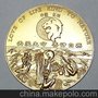 金属纪念章，铜质纪念章，运动纪念章，勋章制作，奖牌