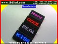 LED英文名片屏、LED流动走字胸牌、