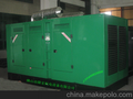 供应400KW低噪音柴油发电机组 500KVA静音上柴柴油发电机组