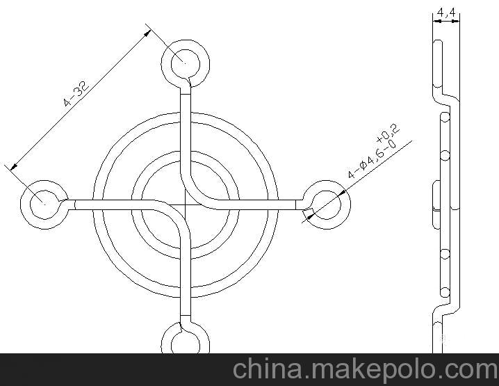 正品 加粗型4CM金屬網罩4厘米風扇防護網罩 風扇網罩 機柜網罩