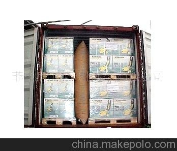 充氣袋-填充托盤與托盤之間，托盤與貨柜壁之間空隙圖片