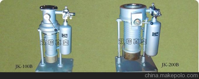 高真空擴散泵機組、擴散泵機組排氣臺、抽高真空設備圖片