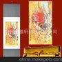 丝绸画卷轴画织锦画挂画 仙女散花 人物画批发 生日礼品字画