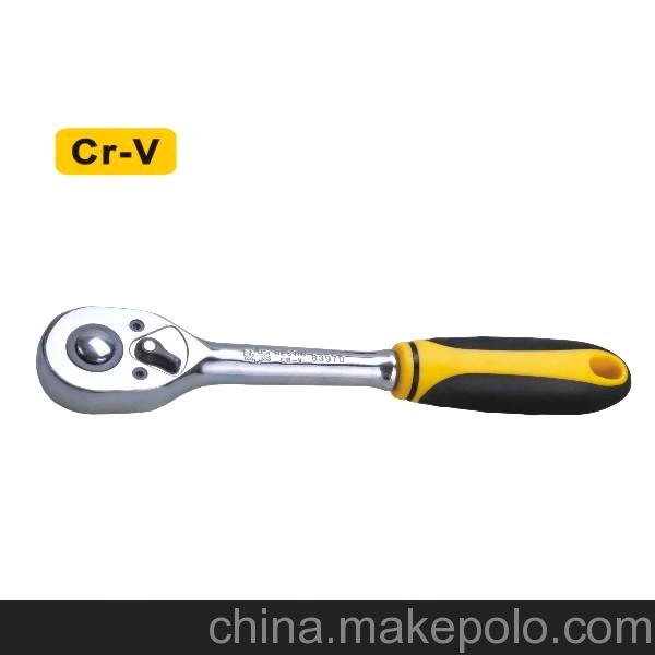 供應臺灣鷹之印工具  83976雙色柄葫蘆棘輪扳手