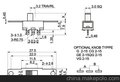 拨动开关SS-12F34侧立卧式开关玩具开关环保耐高温开关滑动开关