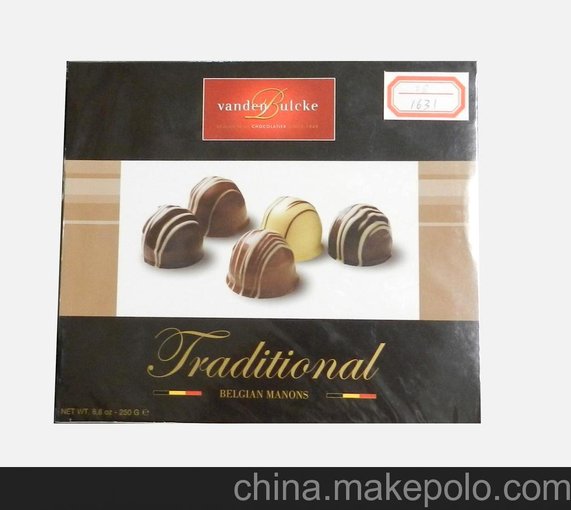 凡登堡1631 原裝進(jìn)口比利時(shí)巧克力 traditional 貝殼形巧克力圖片