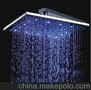 LED shower head with switch