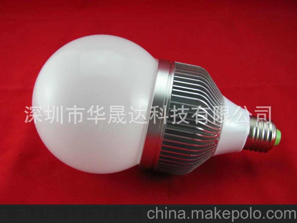 深圳供應 10W 大功率LED球泡燈外殼  LED燈具配件 E27