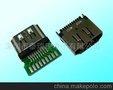 HDMI A 19PIN FEMALE PCB连接器