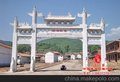 牌坊牌楼雕刻,汉白玉石材牌坊牌楼,石头大门山门,寺庙山门雕刻