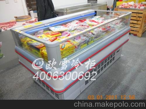 供應(yīng)桂林水果壽司陳列柜-甲山商場專用冰柜價(jià)格圖片