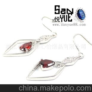 S100378 銅銀飾品加工廠 耳釘圖片