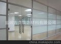 供应吉立85盐城单层玻璃隔断 百叶玻璃隔断