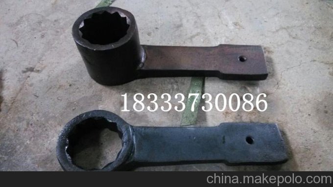 供應(yīng)其他齊全敲擊梅花扳手，直柄敲擊梅花扳手，梅花呆扳手圖片
