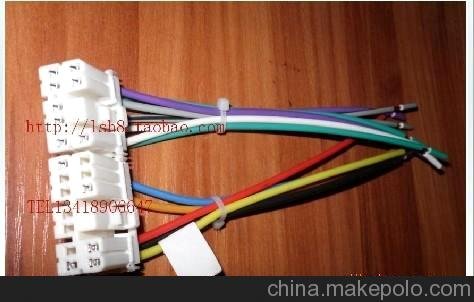 吉利帝豪 cd插頭線(xiàn) 改裝線(xiàn) 尾插線(xiàn) 接線(xiàn)頭 汽車(chē)音響線(xiàn)圖片