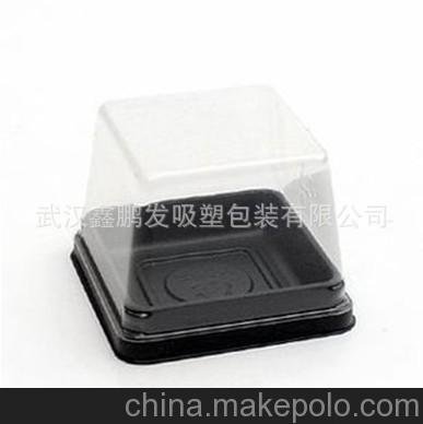 供應(yīng)50克高檔月餅天地吸塑盒/塑料盒/黑色吸塑托/蛋黃酥盒批發(fā)圖片