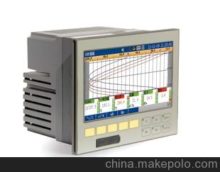 寬屏彩色多通道無紙控制溫濕度、壓力、電量、頻率、流量記錄儀