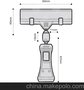 POP广告夹/POP夹/标签夹/价签夹/水晶夹/货架夹/特价夹