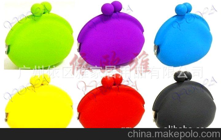 硅膠橡膠彩色零錢包廠家直銷促銷禮品工藝品