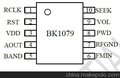 供应收音机芯片 接收芯片 BK1079