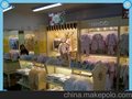 供应广州星晨展柜厂妇婴用品店环保烤漆母婴展示柜装修效果