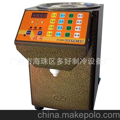 供應(yīng)臺(tái)灣益芳果糖定量機(jī) 果糖機(jī) 奶茶店設(shè)備圖片