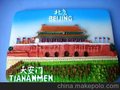 树脂北京冰箱贴 精美旅游赠品冰箱贴 树脂风景画冰箱贴