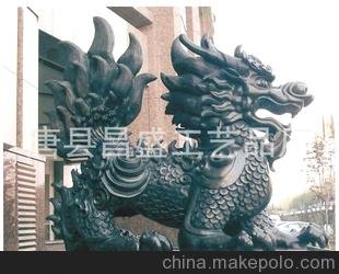 銅雕麒麟 銅雕麒麟價格 銅雕麒麟批發(fā) 精品工藝盡在昌盛工藝品廠圖片