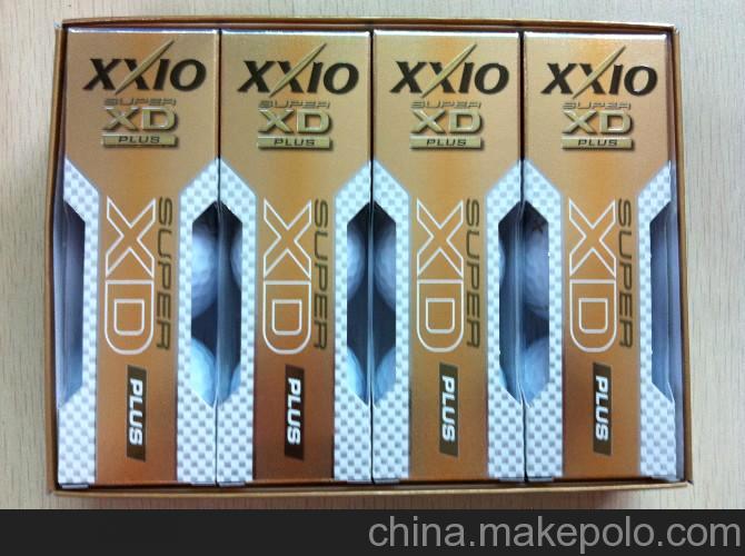 供應XXIO高爾夫球，加工印刷LOGO。