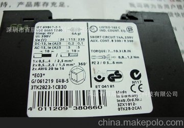 [ٳ]ӦӰȫ̵ 3TK2823-1CB30 ԭװ