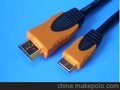 双色注塑头HDMI /迷你HDMI