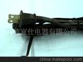 A美国UL标准护套线SPT-1-2-3，美标插头电源线，美式电源线(图)