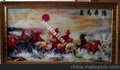 工艺画批发 工艺品厂家 工艺品工艺画 万马奔腾