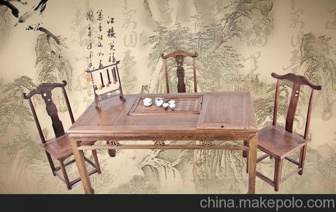 供應(yīng)實(shí)木根雕茶桌 樹(shù)根茶桌 根雕茶桌 茶具批發(fā) 銘誠(chéng)工貿(mào)茶具圖片