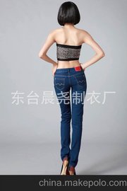 2013年新款時尚潮流女褲 彈力修身女式牛仔褲 廠家直銷一件包郵