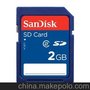 供应SanDisk/闪迪2GB闪迪 Sandisk SD卡2G  SD卡工厂