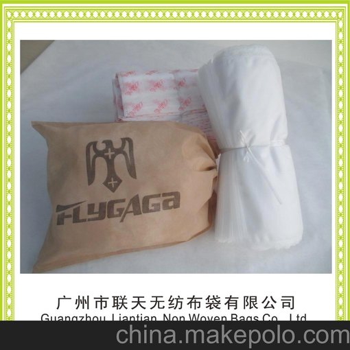 廠家供應無紡布鞋套袋，無紡布束口袋，鞋子包裝袋，無紡布鞋袋圖片