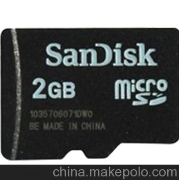 Sandisk 閃迪 tf卡 TF2G Micro SD 2G 2GB 手機內存卡 特價 正品