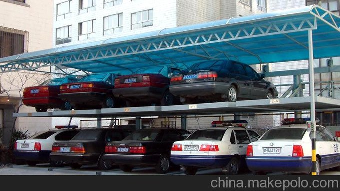 北京福特源智能化無避讓新型立體停車設備簡易停車場市政物業(yè)專用圖片