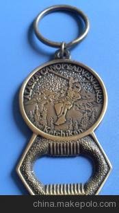 供應(yīng)金屬鑰匙扣 開瓶器系列 新穎禮品 創(chuàng)意禮品圖片