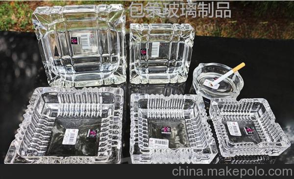 BLink Max麗尊個性 時尚 煙灰缸 創意 透明 水晶玻璃 歐式煙灰缸