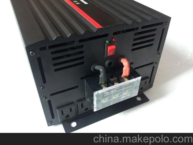 標(biāo)準(zhǔn)6000w高頻逆變器，純正弦波逆變器，逆變器（DC12V-AC110V)圖片